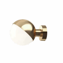 Louis Poulsen VL Studio Vegglampe Messing U/ledning - Messing