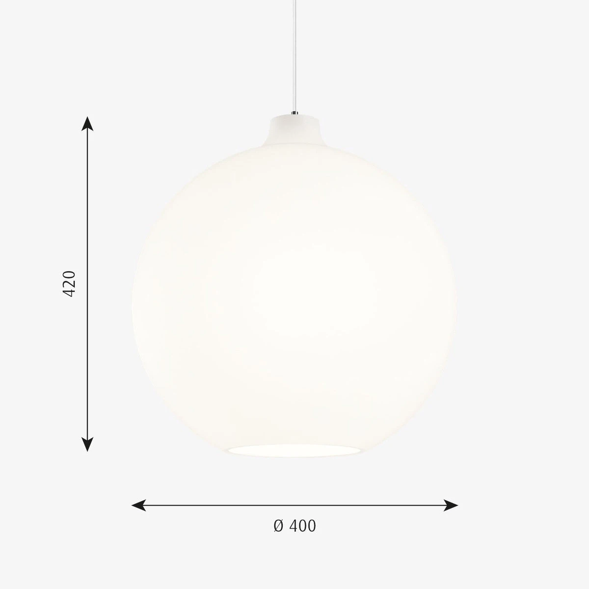 Louis Poulsen Wohlert Taklampe Ø40 - Opal 10 Louis Poulsen Wohlert Taklampe Ø40 - Opal - Bilde 8