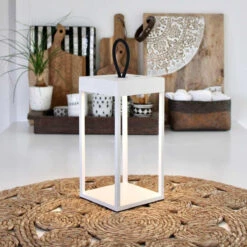 Lucerna Lanterne/lykt 30 Cm IP65 - Hvit