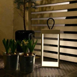 Lucerna Lanterne/lykt 30 Cm IP65 - Hvit -Lightup Butikk Lucerna lanternelykt 30 cm IP65 Hvit Utebelysning Hagebelysning LOOM Design LF 802 001 5