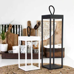 Lucerna Lanterne/lykt 50 Cm IP65 - Svart -Lightup Butikk Lucerna lanternelykt 50 cm IP65 Svart Utebelysning Hagebelysning LOOM Design LF 802 004 7