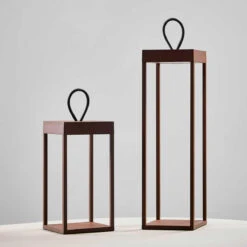 Lucerna Lanterne/lykt 50cm IP65 - Corten -Lightup Butikk Lucerna lanternelykt 50cm IP65 Corten Utebelysning Hagebelysning LOOM Design LF 802 006 12