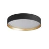 Lucia Taklampe 45 Cm 24 Watt Dimbar - Svart/Gull Farget