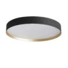 Lucia Taklampe 60 Cm 46 Watt Dimbar - Svart/Gull Farget