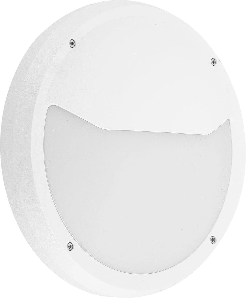 Luno Nuova Vegglampe 30 Cm Utendørs IP65 13W 3000K IK6 - Hvit 3 Luno Nuova Vegglampe 30 Cm Utendørs IP65 13W 3000K IK6 - Hvit