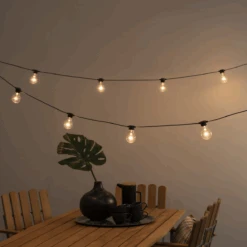 Konstsmide Lysslynge 10 Lys - Amber -Lightup Butikk Lysslynge 10 lys Amber Utebelysning Lysslynge Konstsmide 2378 800 4