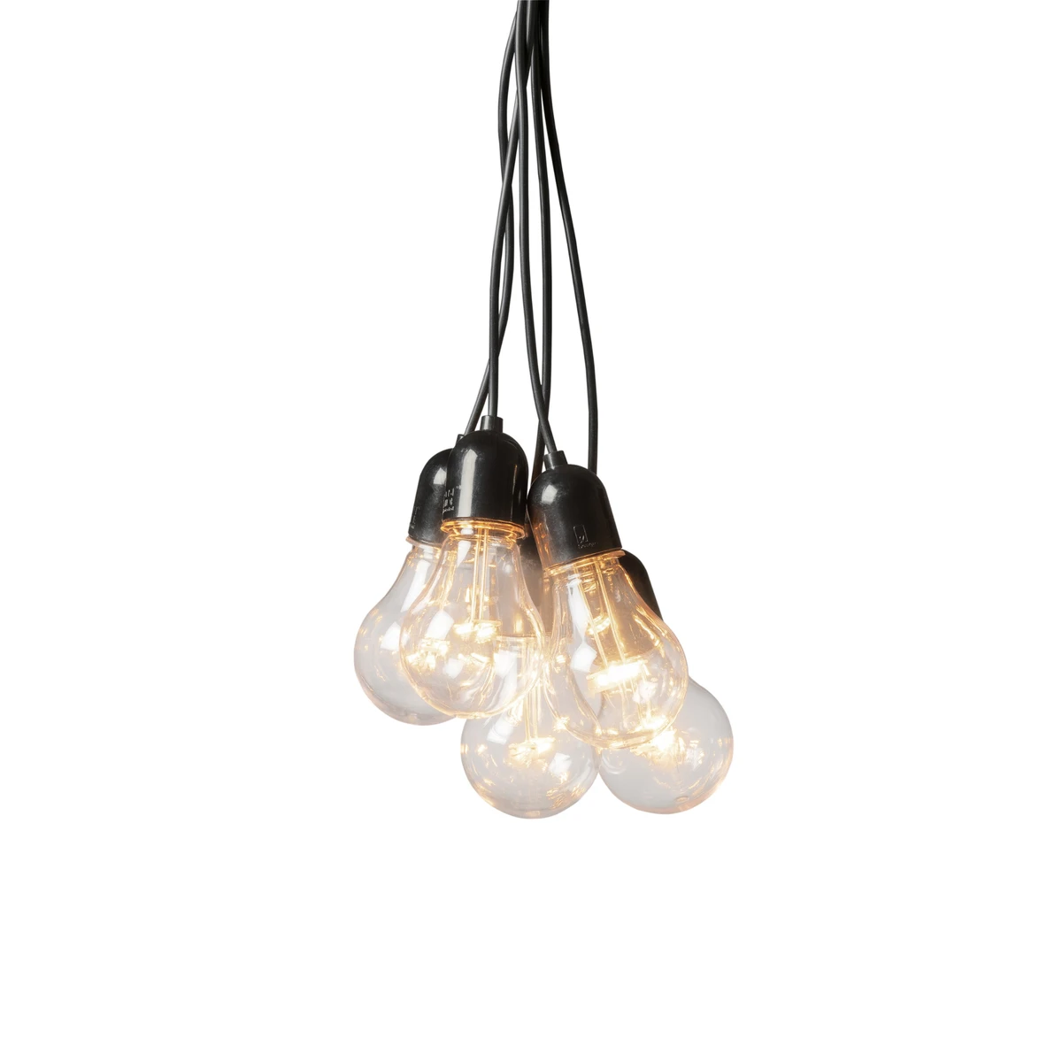 Konstsmide Lysslynge 10 Lys, Nedhengt - Amber 4 Konstsmide Lysslynge 10 Lys, Nedhengt - Amber - Bilde 2