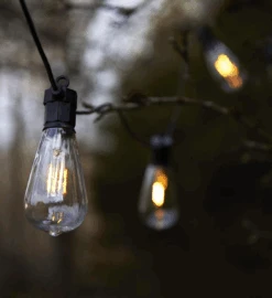 Markslöjd Lysslynge 10 Lys Stor - Garden 24 - Svart -Lightup Butikk Lysslynge 10 lys stor Garden 24 Svart Utebelysning Garden 24 Markslojd Mrk 107293 15