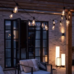 Markslöjd Lysslynge 10 Lys Stor - Garden 24 - Svart -Lightup Butikk Lysslynge 10 lys stor Garden 24 Svart Utebelysning Garden 24 Markslojd Mrk 107293 3