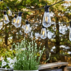 Markslöjd Lysslynge 10 Lys Stor - Garden 24 - Svart -Lightup Butikk Lysslynge 10 lys stor Garden 24 Svart Utebelysning Garden 24 Markslojd Mrk 107293 5