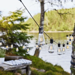 Markslöjd Lysslynge 10 Lys Stor - Garden 24 - Svart -Lightup Butikk Lysslynge 10 lys stor Garden 24 Svart Utebelysning Garden 24 Markslojd Mrk 107293 6