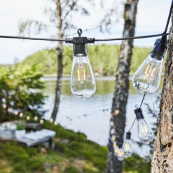 Markslöjd Lysslynge 10 Lys Stor - Garden 24 - Svart -Lightup Butikk Lysslynge 10 lys stor Garden 24 Svart Utebelysning Garden 24 Markslojd Mrk 107293 8