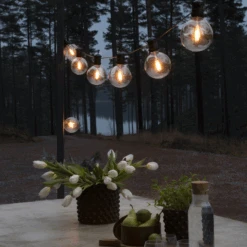 Konstsmide Lysslynge 10 Lys Utskiftbar - Amber -Lightup Butikk Lysslynge 10 lys utskiftbar Amber Utebelysning Lysslynge Konstsmide 2393 800 3