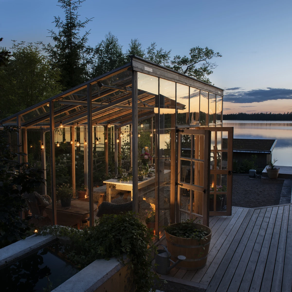 Konstsmide Lysslynge 20 Lys Nedhengt- Amber 8 Konstsmide Lysslynge 20 Lys Nedhengt- Amber - Bilde 6