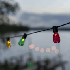 Konstsmide Lysslynge 20 Mini Lys - Flerfarget -Lightup Butikk Lysslynge 20 mini lys Flerfarget Utebelysning Lysslynge Konstsmide 2386 500 6