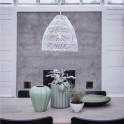 Maja Takpendel Utendørs 36 Cm - Rotting Hvit