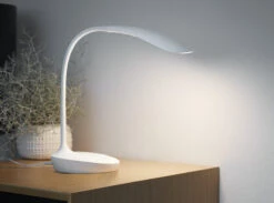 Mamba Bordlampe - Hvit -Lightup Butikk Mamba bordlampe Hvit Bordlamper Nielsen Light NL 251812 3