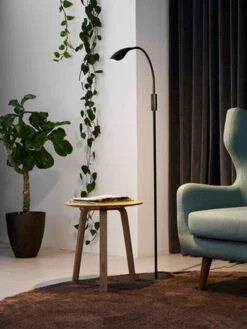 Mamba Gulvlampe 5,5W 3000K 3 Step Dim - Svart -Lightup Butikk Mamba gulvlampe 55W 3000K 3 step dim Svart Gulvlamper Nielsen Light NL 351840 6