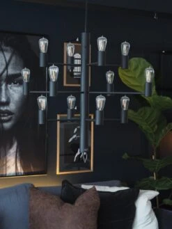 Herstal Manola 12 Ink LED - Svart -Lightup Butikk Manola 12 ink LED Svart Takpendler Herstal HB16659712353 5