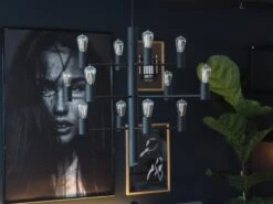 Herstal Manola 12 Ink LED - Svart -Lightup Butikk Manola 12 ink LED Svart Takpendler Herstal HB16659712353 7