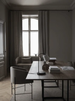 New Works Material Bordlampe - Hvit Marmor 8 New Works Material Bordlampe - Hvit Marmor -Lightup Butikk Material Bordlampe Hvit Marmor Bordlamper New Works Nes 20139 3