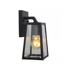 Matsol Vegglampe Utendørs E27 - Svart