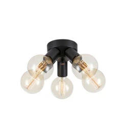 Markslöjd Mazzo Taklampe 5-lys - Svart - Svart