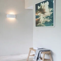 Milo Vegglampe - Hvit -Lightup Butikk Milo vegglampe Hvit Vegglamper Astro Lighting Asg 1299001 3