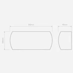 Milo Vegglampe - Hvit -Lightup Butikk Milo vegglampe Hvit Vegglamper Astro Lighting Asg 1299001 5