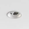 Minima Slimline Round Spot GU10 - Hvit -Lightup Butikk Minima Slimline Round spot GU10 Hvit Downlight lavtbyggende Astro Lighting Asg 1249040 1