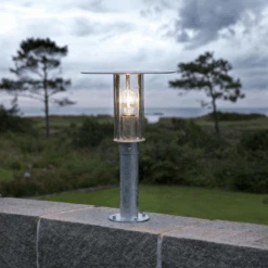 Konstsmide Mode Portstolpe 44cm - Galvanisert Stål