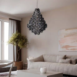 By Rydens Monarque Grande Takpendel Svart Krom