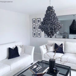 By Rydens Monarque Grande Takpendel Svart Krom -Lightup Butikk Monarque Grande takpendel Svart krom Takpendler By Rydens Brs 4200940 6513 3