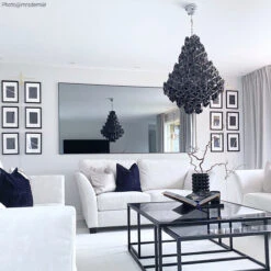 By Rydens Monarque Grande Takpendel Svart Krom -Lightup Butikk Monarque Grande takpendel Svart krom Takpendler By Rydens Brs 4200940 6513 4