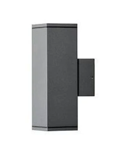 Konstsmide Monza Vegglykt Opp/ned Mørk Grå