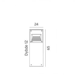 Namsos 1932 Pullert -Lightup Butikk Namsos 1932 pullert Utebelysning pullert Norlys 3101747 3