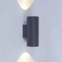 Namsos Vegglampe Opp/ned Utendørs IP54 - Grafitt