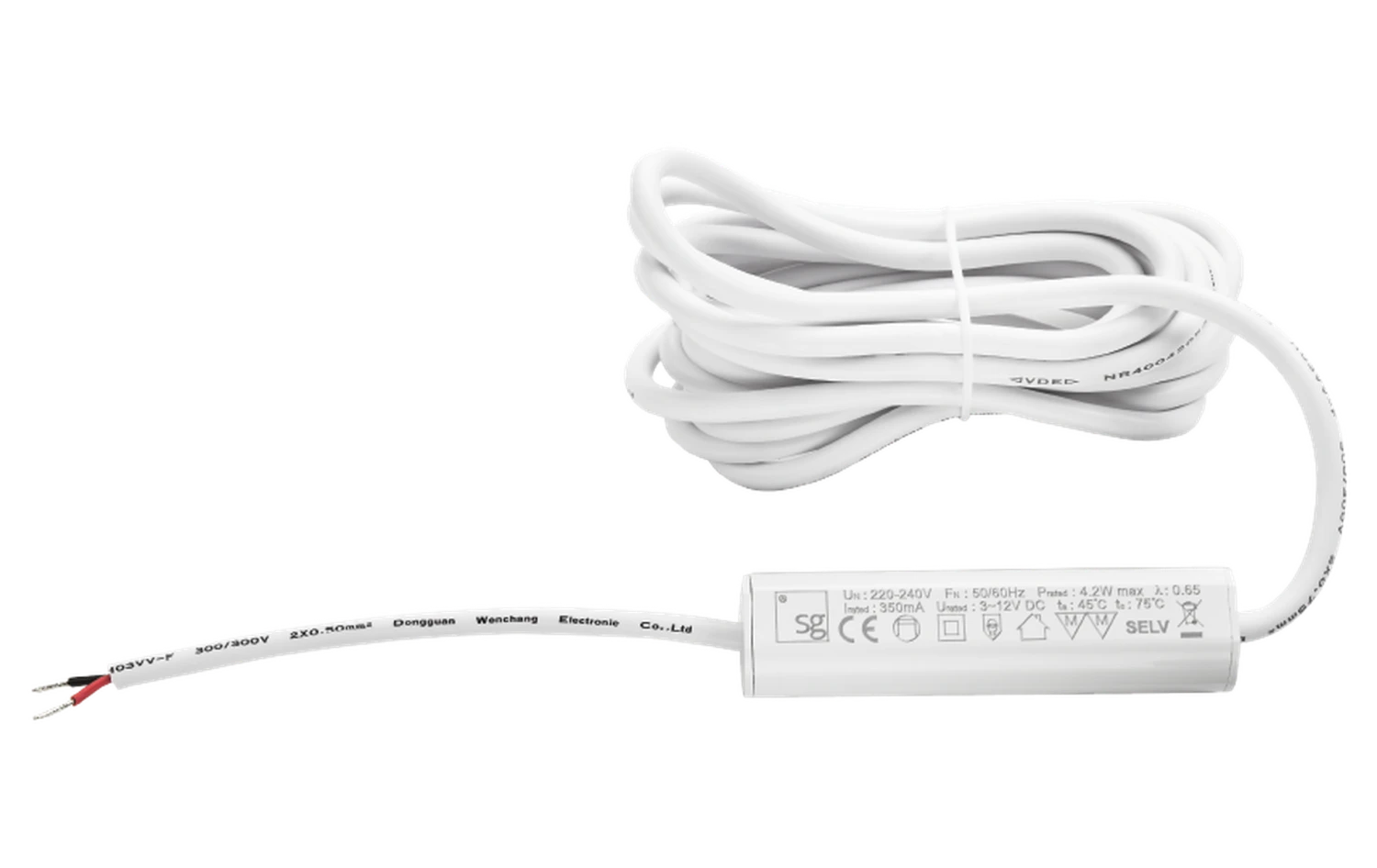 Nano Driver DC 4,2W 350MA - Dimbar 3 Nano Driver DC 4,2W 350MA - Dimbar