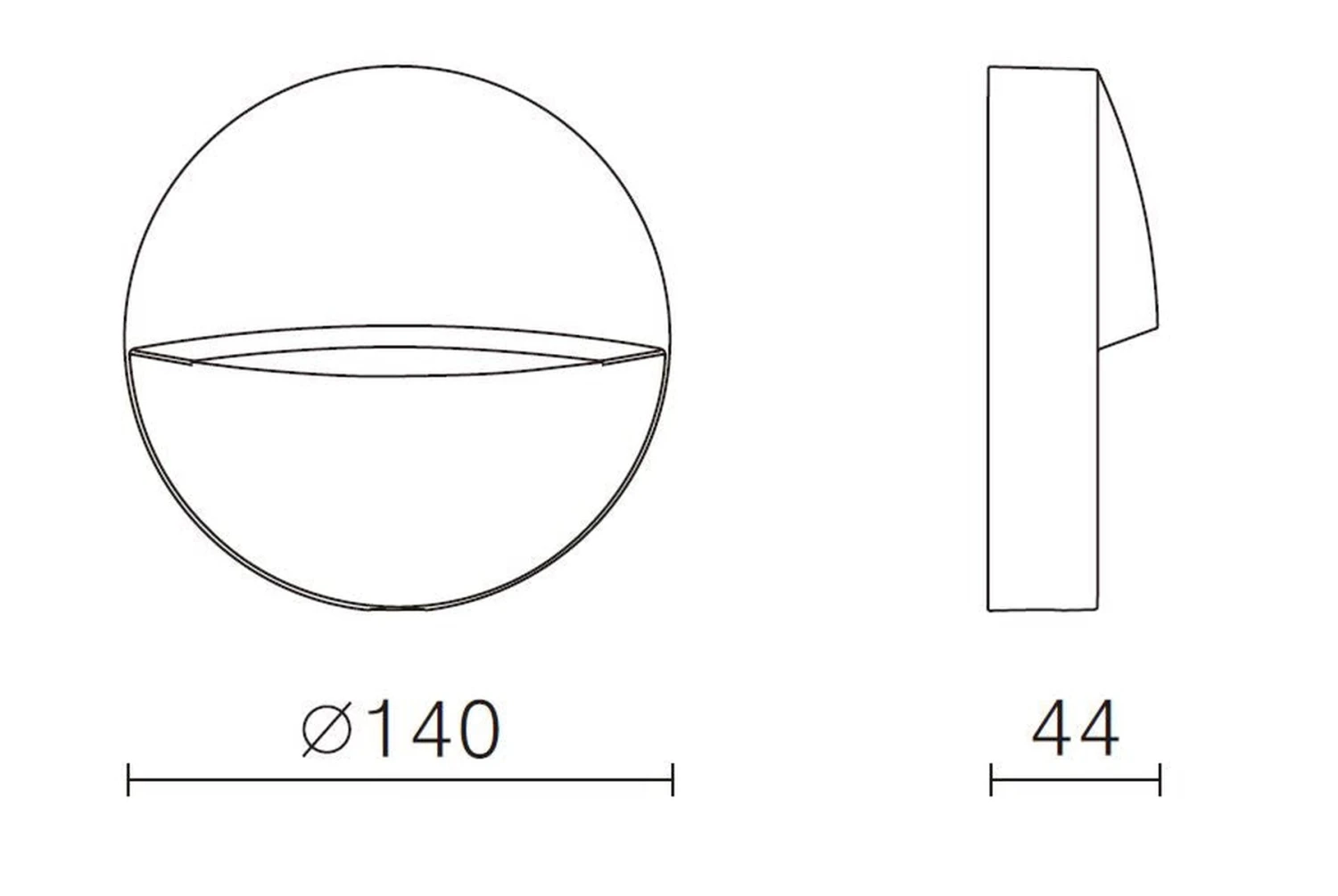 Nerine 140 Vegglampe Utensdørs 3,2W Coloure Switch 3000/4000K IP65 - Antrasitt Grå 5 Nerine 140 Vegglampe Utensdørs 3,2W Coloure Switch 3000/4000K IP65 - Antrasitt Grå - Bilde 3