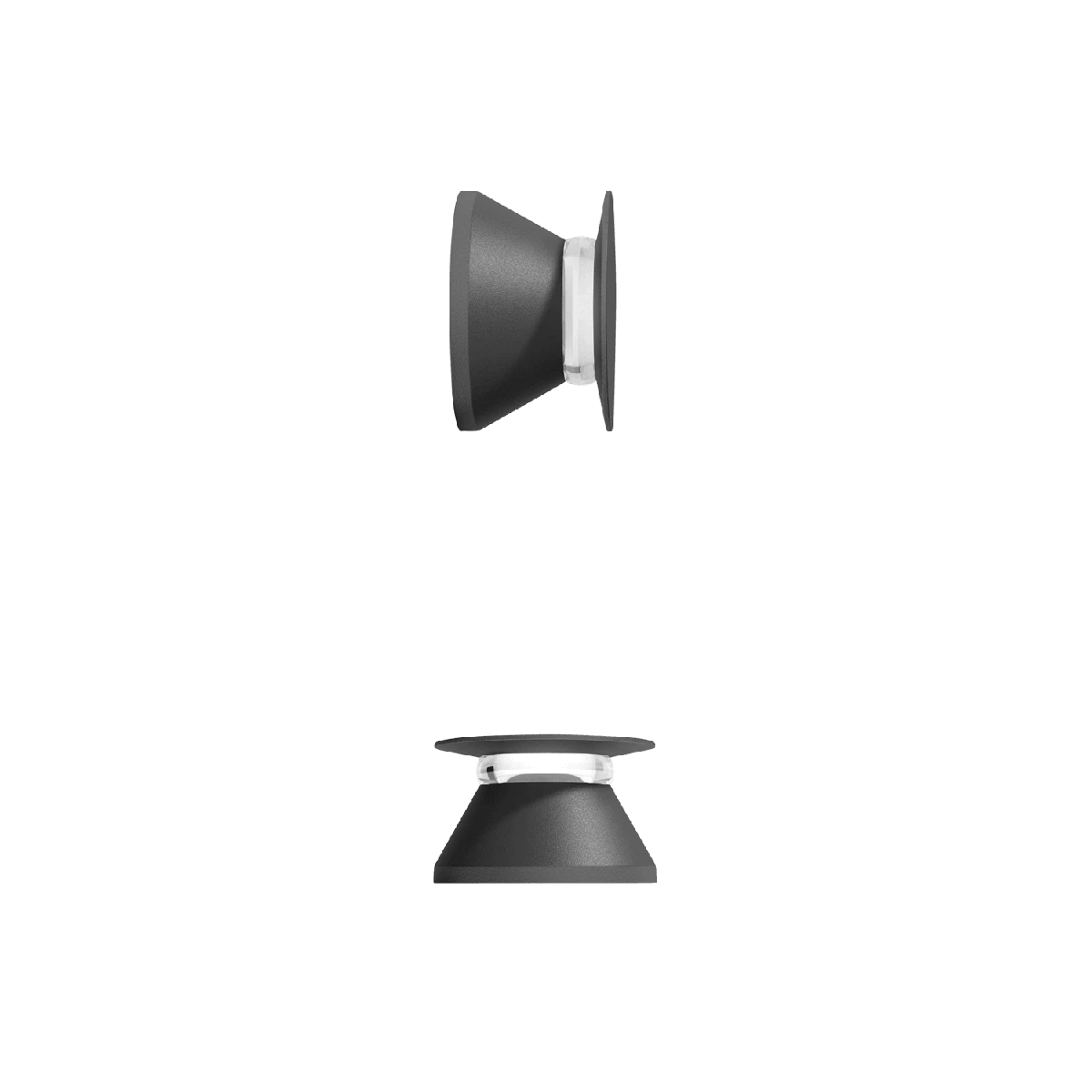 Netus Vegglampe Utendørs 8W IP65 - Mørk Grå 3 Netus Vegglampe Utendørs 8W IP65 - Mørk Grå