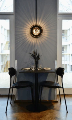 New Wave Optic 26 Wall Lamp - Smoke -Lightup Butikk New Wave Optic 26 Wall Lamp Smoke Vegglamper Design by Us Des 23021 5