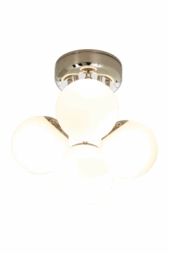 Nicosia Taklampe Baderom IP44 - Hvit/Krom