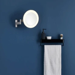 Nimi Rundt Sminkespeil Med Lys -Lightup Butikk Nimi rundt sminkespeil med lys Baderomsbelysning sminkespeil Astro Lighting Asg 1163008 4