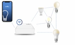 Nordlux Smart Dual-Wifi Bridge For Styring Av Smart Lyskilder -Lightup Butikk Nordlux smart Dual Wifi bridge for styring av smart lyskilder Smartpaerer E27 Nordlux 2170220001 3