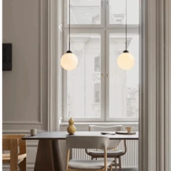 Nuura Apiales 1 Taklampe - Satin Svart/ Opal -Lightup Butikk Nuura Apiales 1 taklampe Satin svart opal Takpendler Nuura Nua 2053008 4