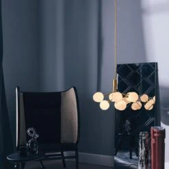 Nuura Apiales 9 Messing/opal -Lightup Butikk Nuura Apiales 9 messingopal Takpendler Nuura Nua 2051002 12