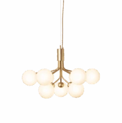 Nuura Apiales 9 Messing/opal -Lightup Butikk Nuura Apiales 9 messingopal Takpendler Nuura Nua 2051002 3