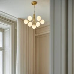 Nuura Apiales 9 Messing/opal -Lightup Butikk Nuura Apiales 9 messingopal Takpendler Nuura Nua 2051002 6