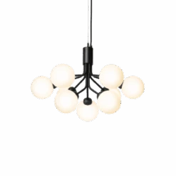 Nuura Apiales 9 Satin Svart/opal -Lightup Butikk Nuura Apiales 9 satin svartopal Takpendler Nuura Nua 2051003 9