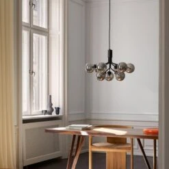 Nuura Apiales 9 Svart/optic Glass -Lightup Butikk Nuura Apiales 9 svartoptic glass Takpendler Nuura Nua 2051010 3